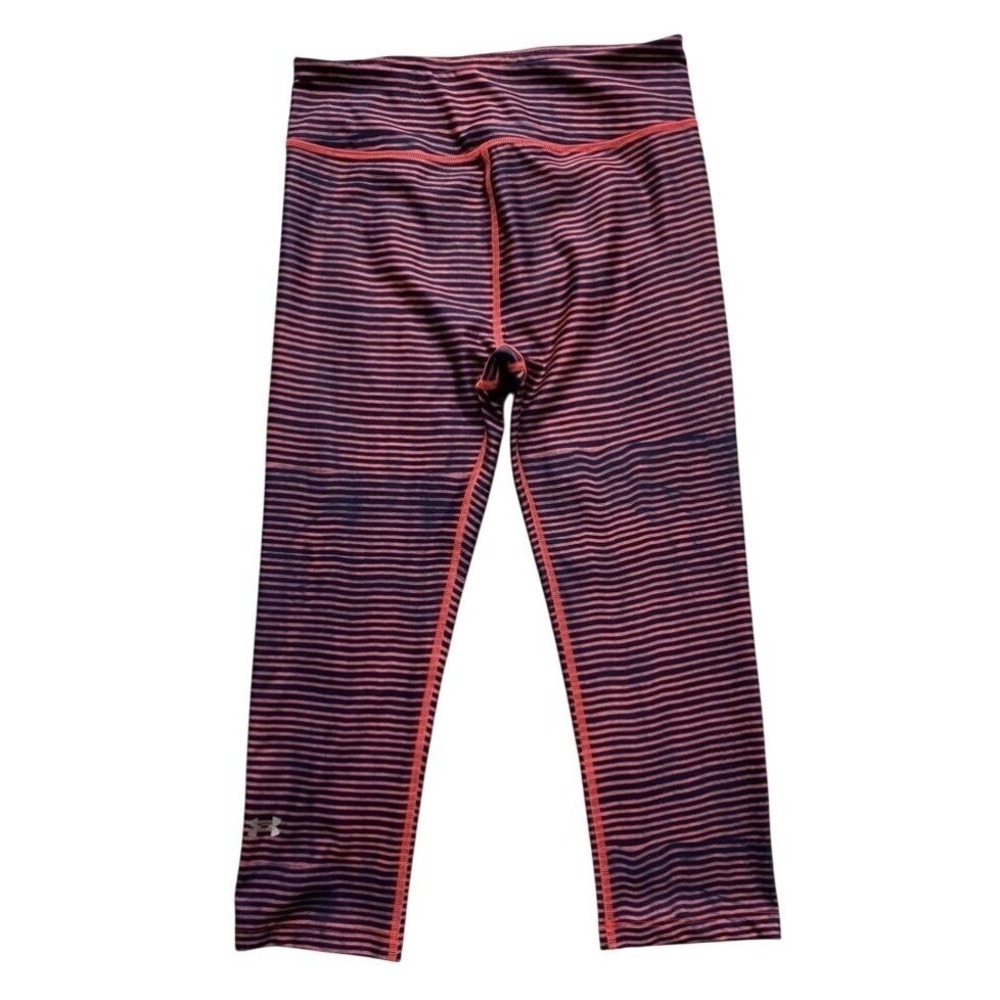Under Armour Capri Leggings Women's Size Small Compression HeatGear Stretchy
